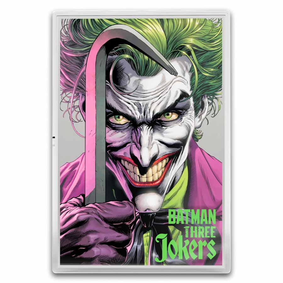 2026 Niue 1 oz Silver $2 DC Batman Three Jokers: The Clown Foil | eBay